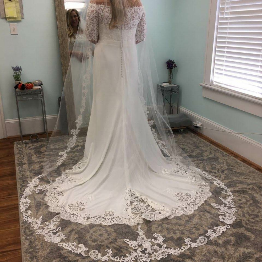 Lis Simon Custom Wedding Dress